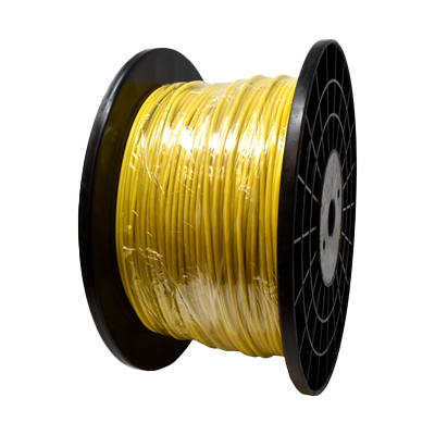 yellow pvc grounding Cable